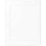 Shaker 23 in. W x 29.50 in. H Base Cabinet Decorative End Panel in Satin White