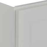 Avondale Shaker Dove Gray Ready to Assemble Plywood 18 in Wall Cabinet (18 in W x 36 in H x 12 in D)