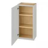 Avondale Shaker Dove Gray Ready to Assemble Plywood 18 in Wall Cabinet (18 in W x 36 in H x 12 in D)