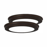 13 in. Oil Rubbed Bronze Color Changing LED Ceiling Flush - main