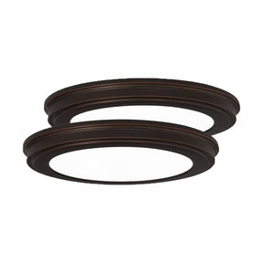 13 in. Oil Rubbed Bronze Color Changing LED Ceiling Flush - main