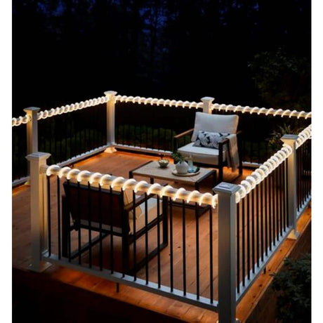 32.8 ft. Plug-In Bright White LED 360° Outdoor Dimmable - image 2