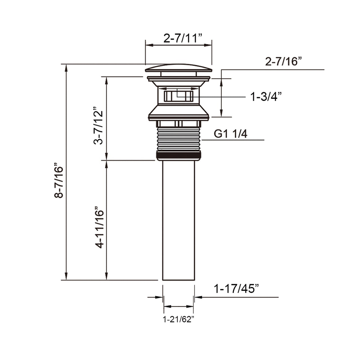 Modern 8 in. Widespread Bathroom Faucet with Pop-Up Drain