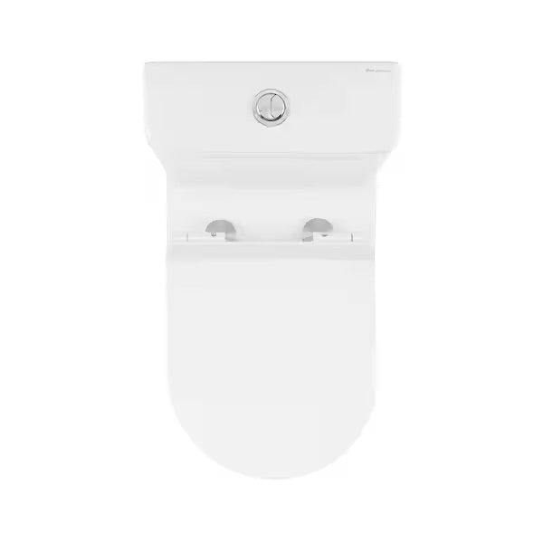 Calice 2-piece 0.8/1.28 GPF Dual Flush Elongated Toilet in White Seat Included