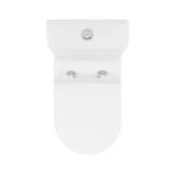 Calice 2-piece 0.8/1.28 GPF Dual Flush Elongated Toilet in White Seat Included