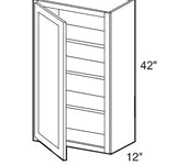 Richmond Verona White Plywood Shaker Ready to Assemble Wall Kitchen Cabinet with Soft Close 21 in.x 42 in. x 12 in.