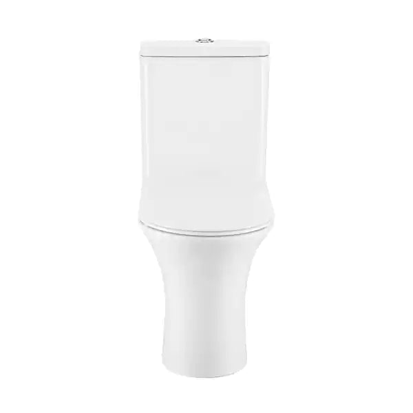 Calice 2-piece 0.8/1.28 GPF Dual Flush Elongated Toilet in White Seat Included