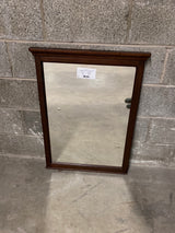 24 x 31.5 Framed Mirror in Mahogany