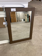 Sonoma 36 in. x 28 in. Framed Wall Mount Mirror in Almond Latte