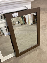 Sonoma 36 in. x 28 in. Framed Wall Mount Mirror in Almond Latte