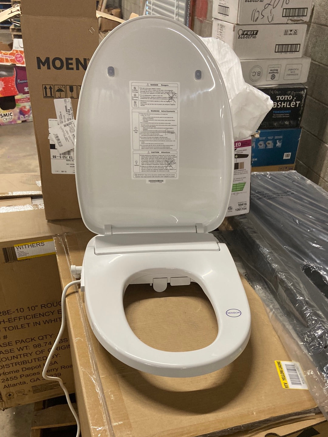 Moen 5-Series Premium Electronic Add-On Bidet Toilet Seat